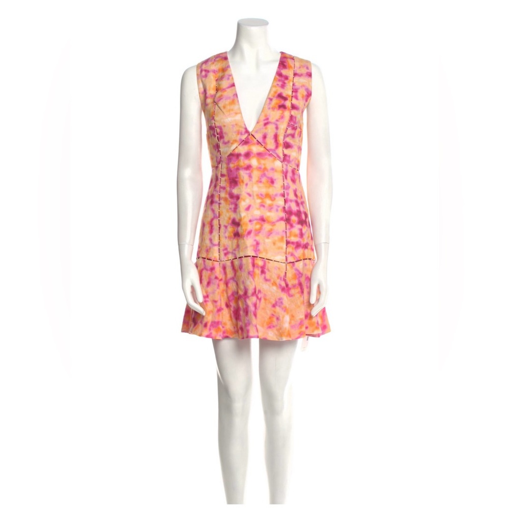 Alexis Kelene Dress Solaris Tie-Dye Pearl Embellished